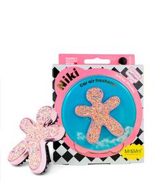 Мисс роза, ароматизатор для автомобиля NIKI розовые пайетки, Mr&Mrs Fragrance