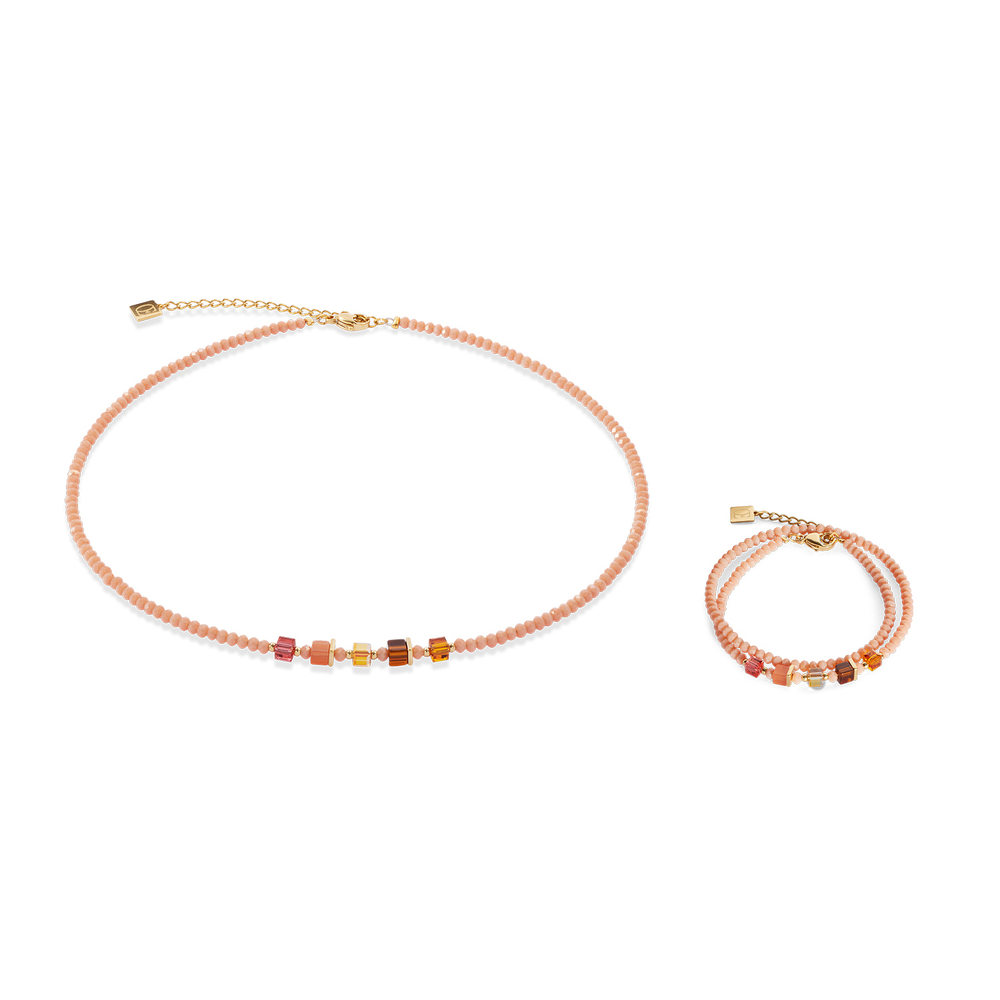 Колье Coeur de Lion Orange 4464/10-0200