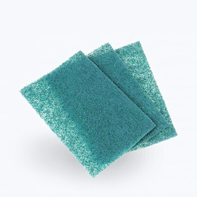 Губка/салфетка для мытья посуды, размер 129*87*5 мм, МИСТЕР БУЛЬК (комплект из 3 шт) для сильных загрязнений,