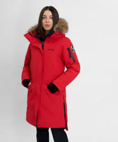 1066955 Пуховик Red Fox Arctica || женское,1300/красный