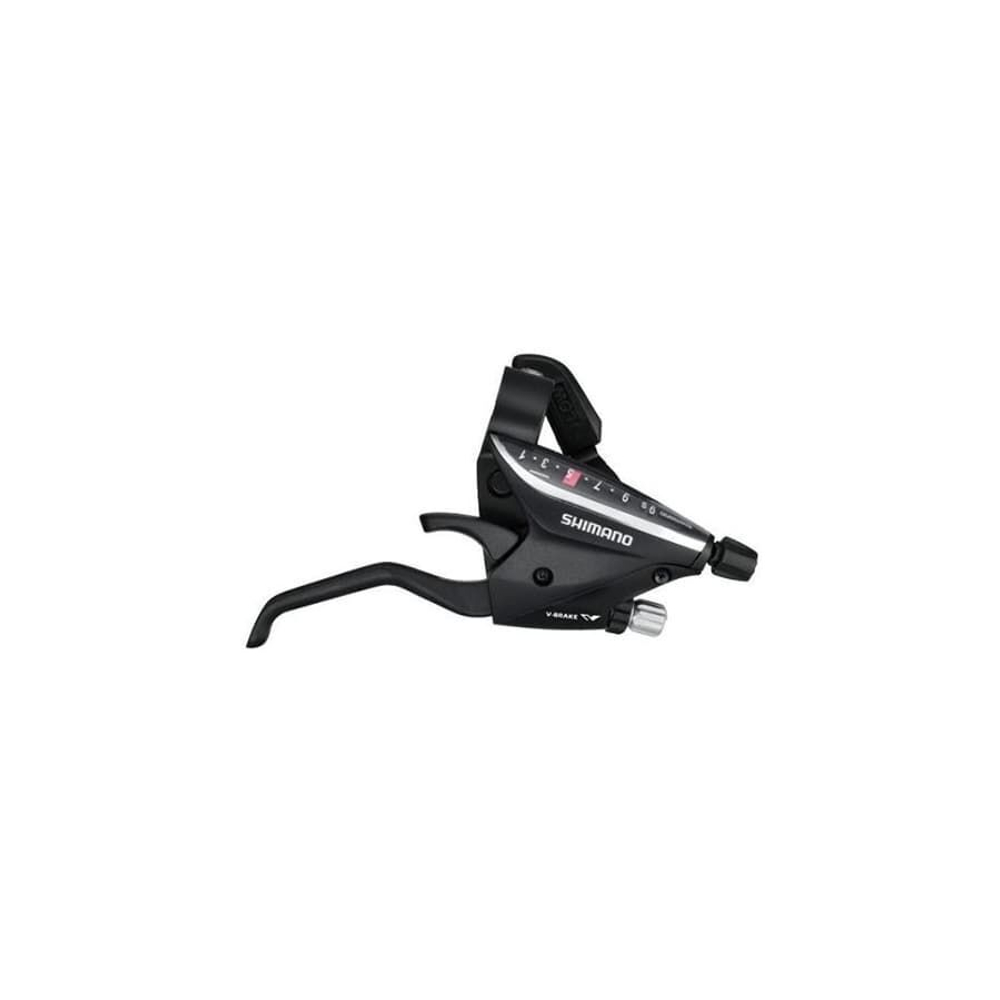 Шифтер/тормозная ручка shimano acera ST-EF65-7R-2A прав.7 ск. 2 пальца черный/590078