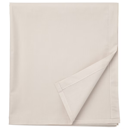 ДВАЛА DVALA Декоративная простыня бежевая, 150x260 см