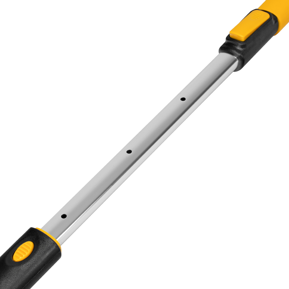 Щетка-сметка для снега со скребком, телескоп, поворотная голова, водосгон, 900-1200 мм Denzel