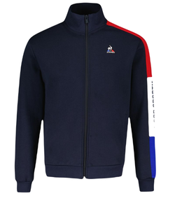 Мужская теннисная кофта Le Coq Sportif TRI Full Zip Sweat N°1 SS23 - sky captain