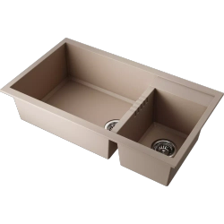 Кухонная мойка Omoikiri Tedori 86-2-LB-ES Tetogranit/espresso