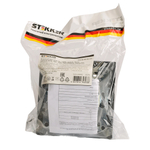 Розетка 1-местная с/з STEKKER, PST16-9016-03, 250В, 16А с USB+ type C, серия Эрна, черный 50078