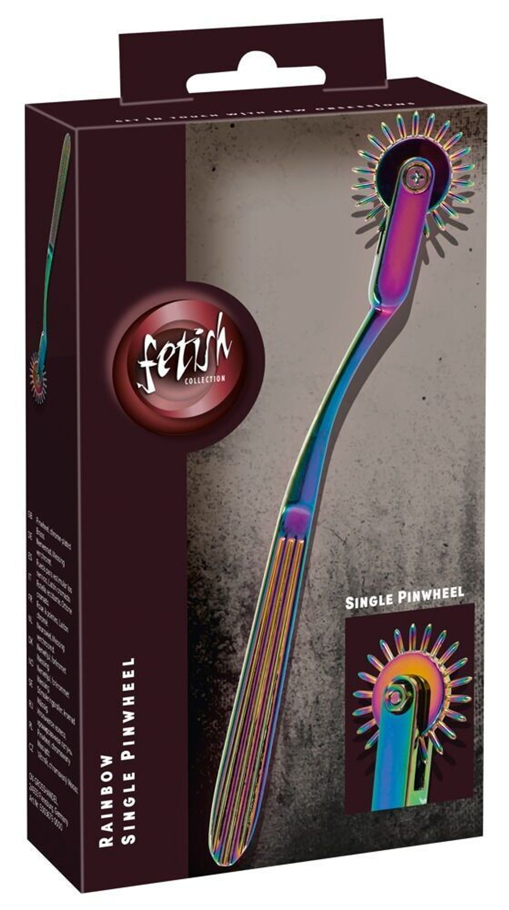 Радужное колесо Вартенберга Rainbow Single Pinwheel (Цвет: разноцветный)