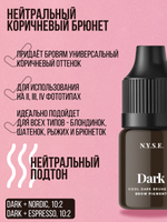 Пигмент для бровей N.Y.S.E. "DARK" (брюнет) (Алена Пестова)