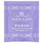 Harney & Sons, Фруктовый черный чай с бергамотом, Париж, 50 чайных пакетиков, 90 г (3,17 унции)