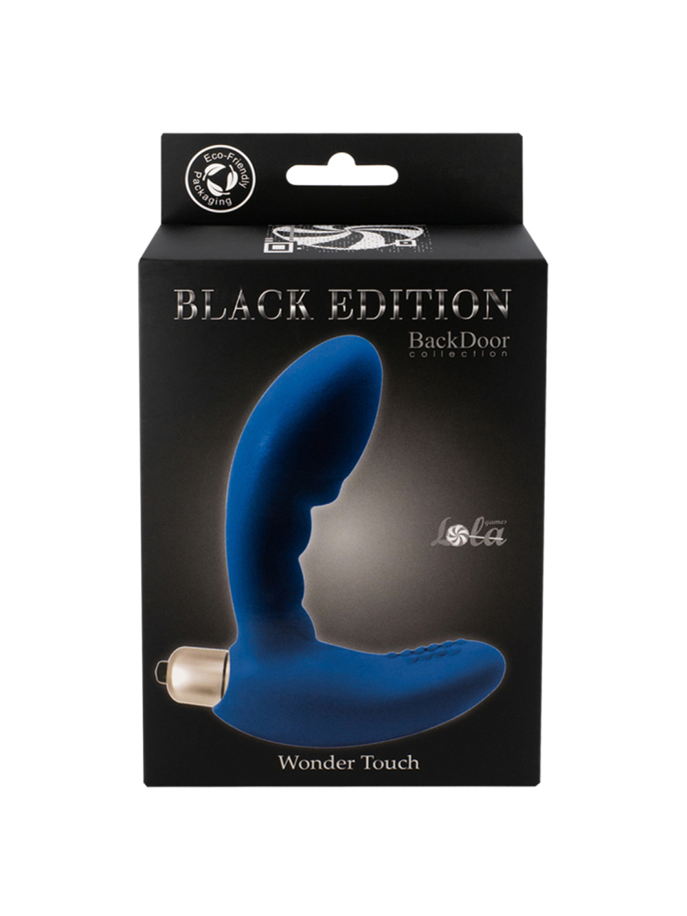 Стимулятор простаты с вибрацией Wonder Touch Blue
