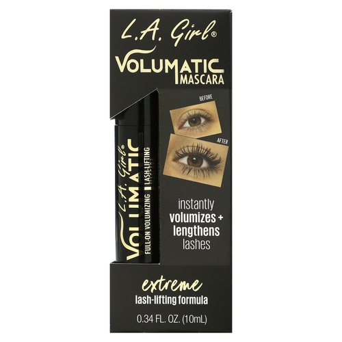 L.A. Girl, Тушь для ресниц Volumatic, GMS652, черно-коричневый, 10 мл (0,34 жидк. унц.)
