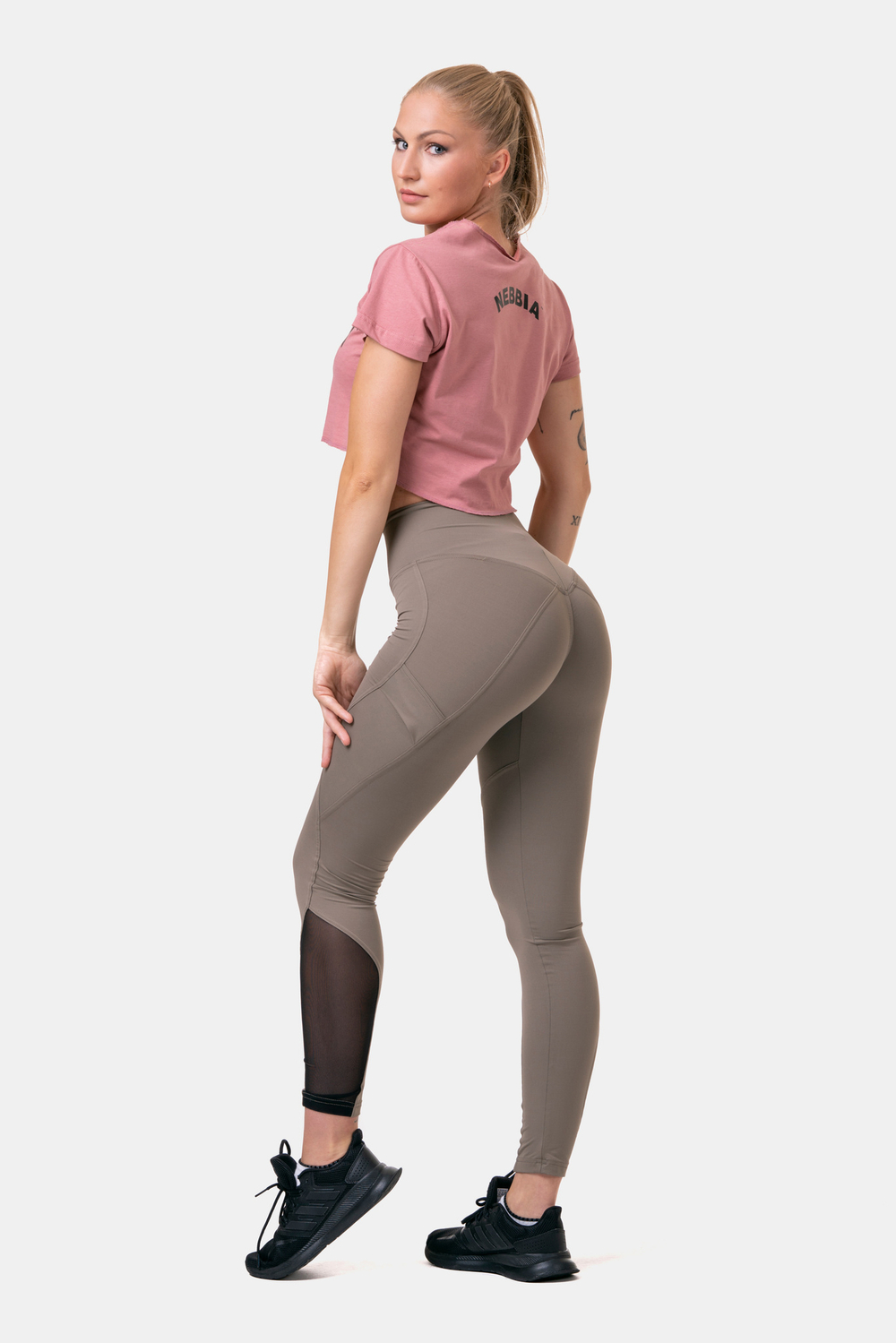 Топ женский Loose Fit & Sporty Crop Top 583 Розовый