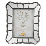 Фоторамка "Бриджит" 20x2x25см (Фото 13x18см) Поликерамика,стекло