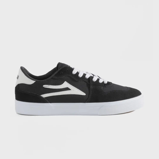 Lakai York (Black/White Suede)