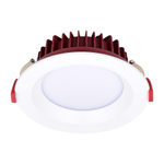 ST752.538.24 Св-к встр. Белый LED 1*24W 3000K 1 920Lm Ra80 100° IP44 D165xH54 100-240VV Встраиваемые светильники