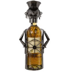 GAEM Подставка для бутылки "Моряк" , L14 W10 H20 см