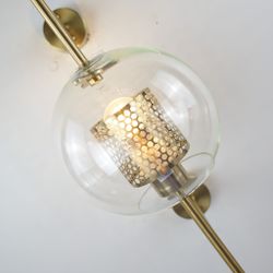 Настенный Светильник Catch Wall Ball L55 Brass By Imperiumloft