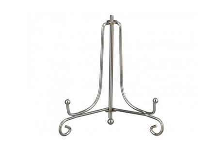 Комплект подставок для тарелок 5 шт, серебро 17x11 см Garda Decor