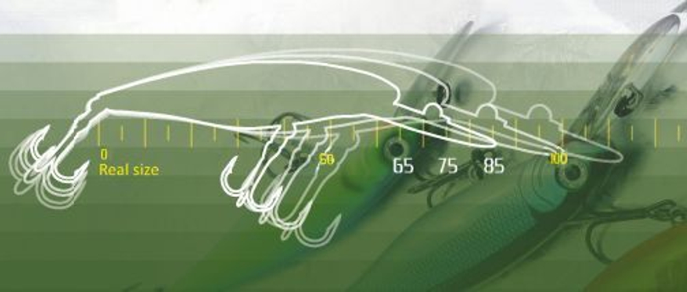 Воблер для рыбалки Usami Nishin