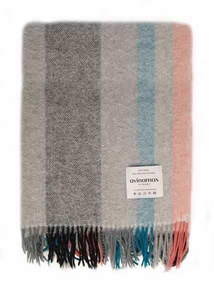 Плед LIMA 20-10 из шерсти альпаки  и астралийского мериноса AVINAMAS