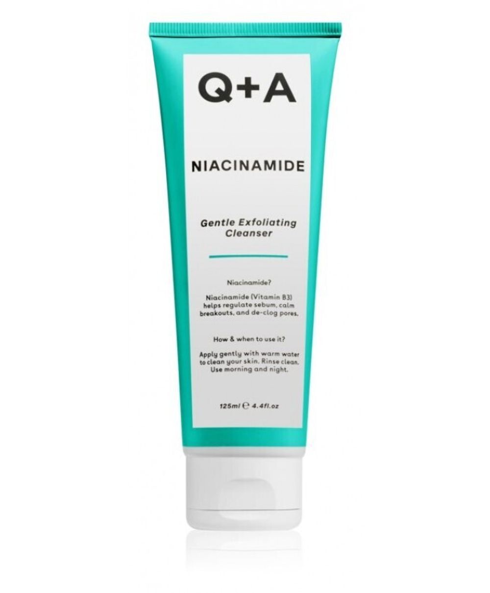 Гель отшелушивающий  Q+A Niacinamide Gentle Exfoliating Cleanser 125ml