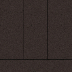 Тротуарная плитка ПРЯМОУГОЛЬНИК 900х300 мм - Гранит Коричневый