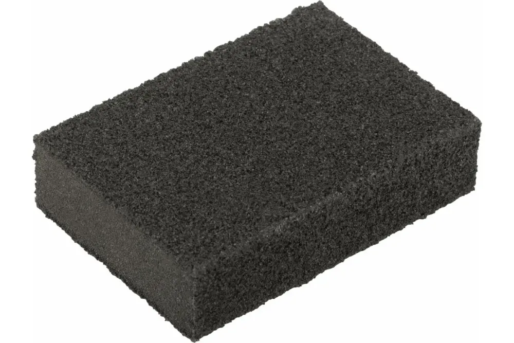 38390М Губка шлифовальная Р 40 алюминий-оксидная, средняя жесткость, 100х70х25мм MOS