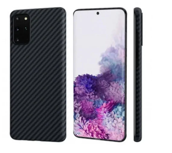 Чехол Pitaka MagEZ Case для Galaxy S20+, черный , кевлар (арамид) KS2001S