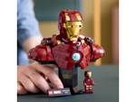 LEGO 76327 Iron Man MK4 Bust — сборная модель бюста Железного Человека (436 деталей)