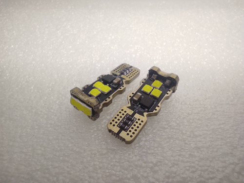 T10 - W5W - 9 диодов/ Автолампа светодиодная (2 шт. / комплект)