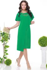 Платье нарядное зеленого цвета DStrend (Акция)