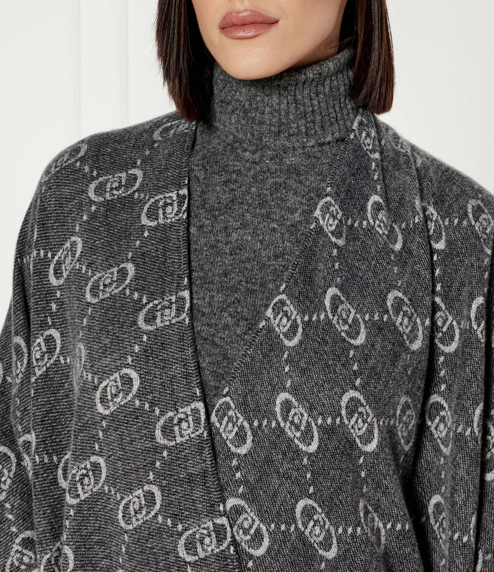 Пончо Liu Jo - серый(2F4023 T0300)