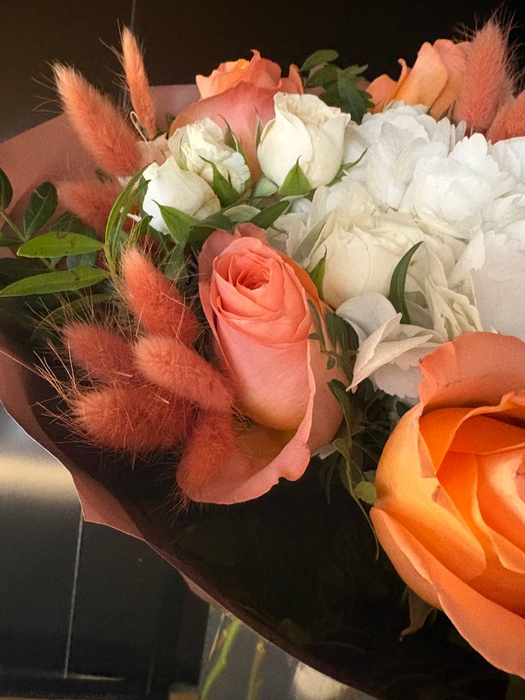 Букет "Персиковые сны"