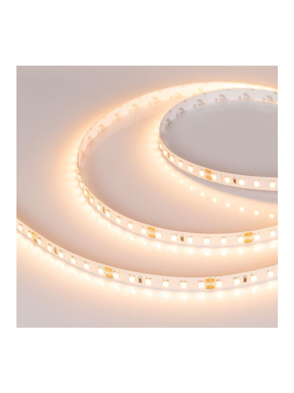 Лента светодиодная RT-A120-8mm 24V Warm 2700К 2835 9.6Вт/м IP20 (уп.5м) Arlight 010346(2)