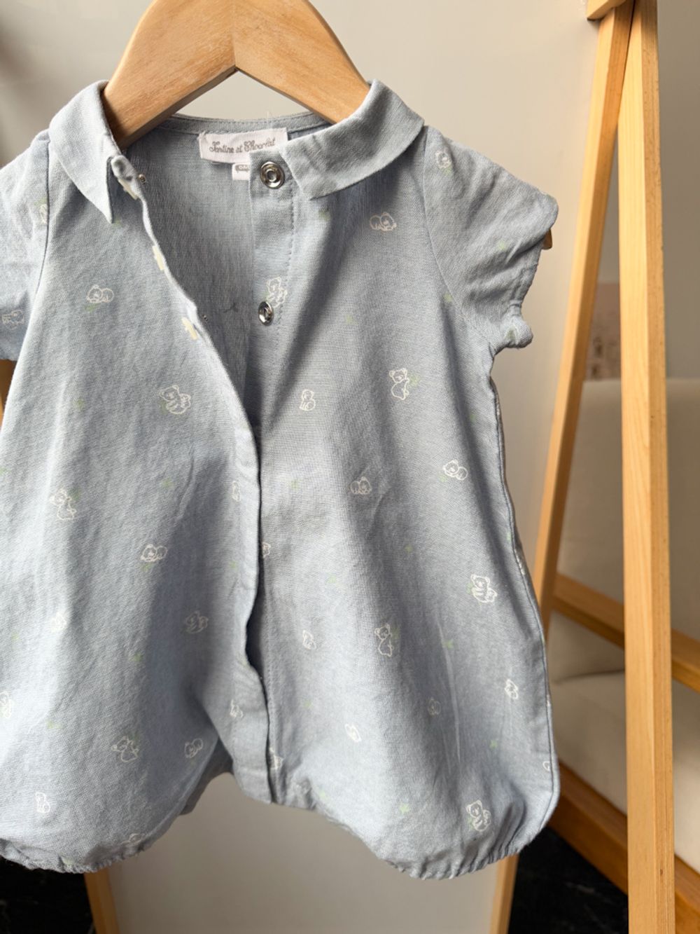 Хлопковый ромпер Tartine et Chocolat, 68