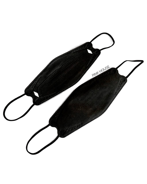 Маска защитная капибара черная 4сл. Pink House