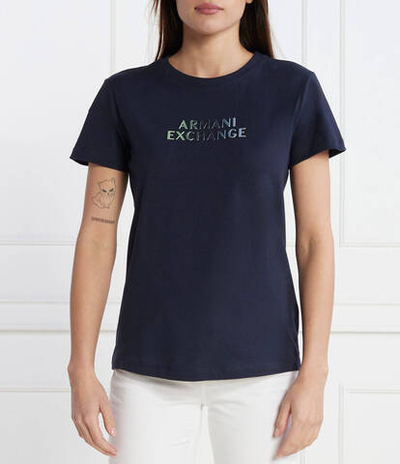 Футболка Armani Exchange - темно-синий(3DYT14 YJDGZ)