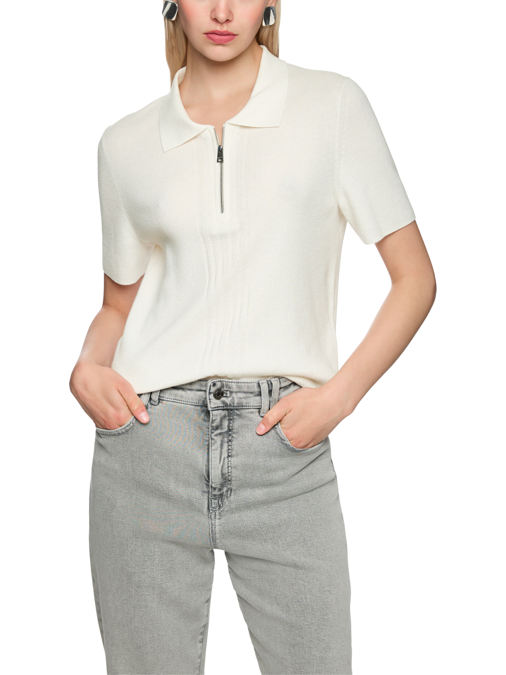 Поло из шерсти и кашемира