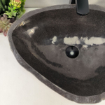 Каменная раковина из речного камня RS-04863 (57*40*15) 0857 из натурального камня