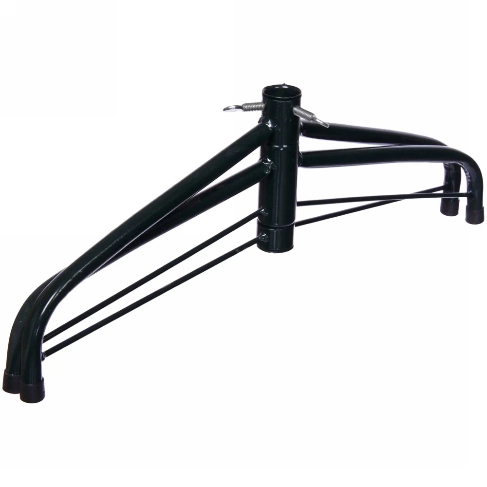 Ёлка «Кружевница» 240 см, ПВХ+Леска с шишками белая снежная посыпка (819 веток)