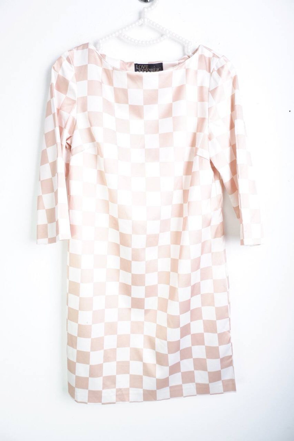 Платье Love Republic в клетку, маркировка 170-80-88, визуально 40 размер