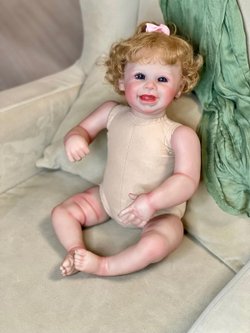 Кукла Реборн мягконабивная 50см в пакете (FA-755)