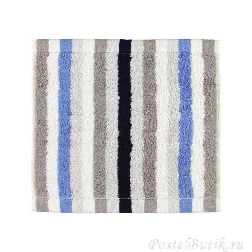 Полотенце 70х140 Cawo Life Style 7052 Sport Streifen синее