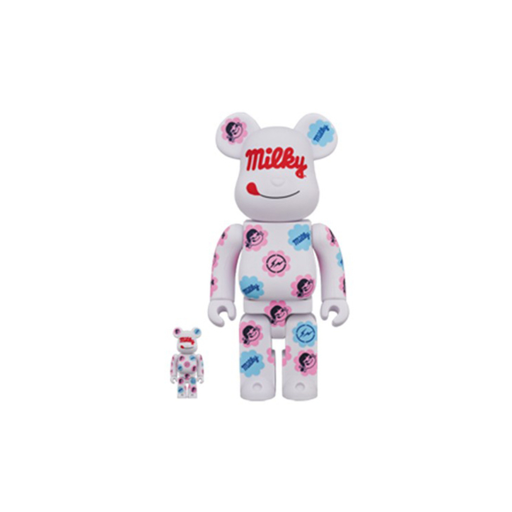 Дизайнерские игрушки BE@RBRICK MILKY THE CONVENI 100%400%, BEARBRICK3556