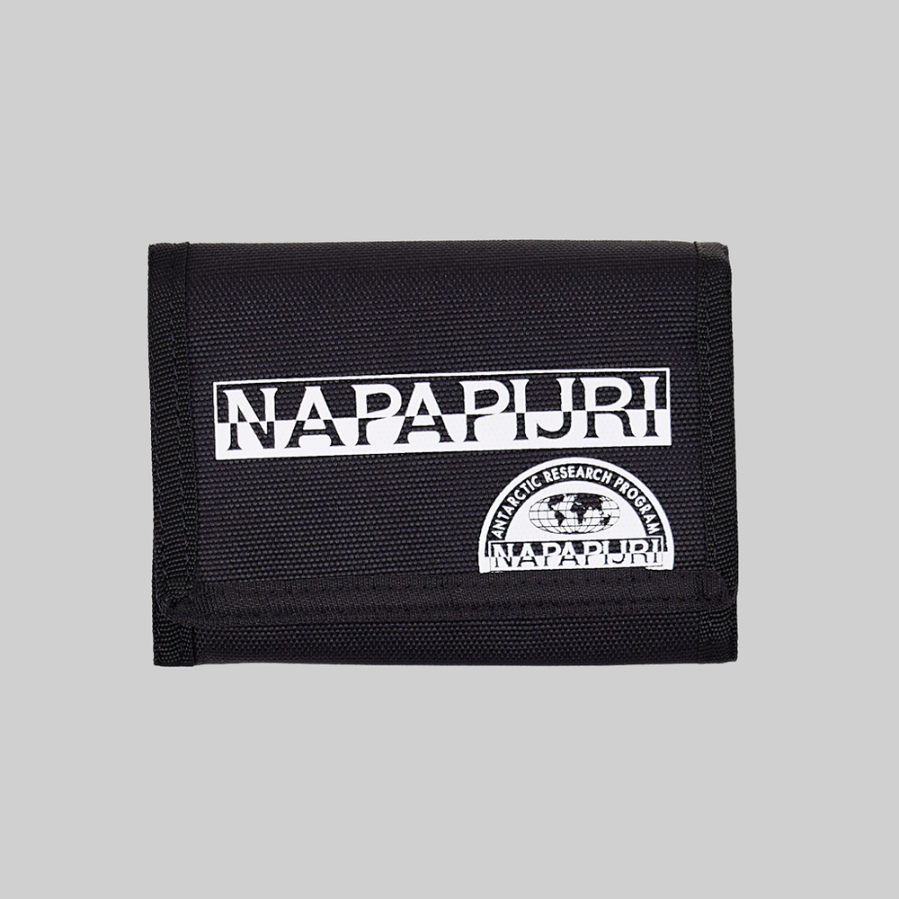 Кошелек Napapijri Happy Wallet 5 Black - купить в магазине Dice с бесплатной доставкой по России