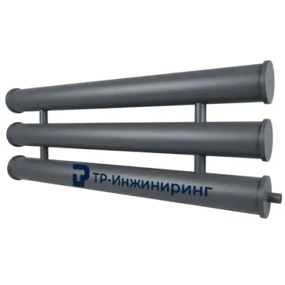 Регистр отопления РСП-3x159x4,0-2000 трёхрядный секционный с плоскими заглушками