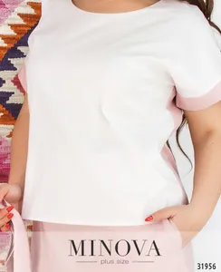 Костюм 8510-пудра Minova