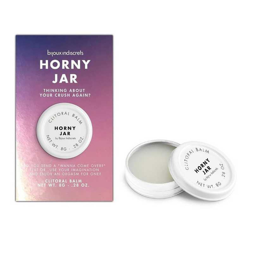 Бальзам для клитора Bijoux Indiscrets HORNY JAR, 8 г, согревающий