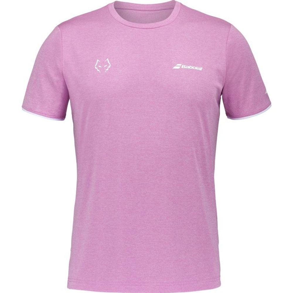 Теннисная футболка Babolat Crew Neck Lebron - Pink