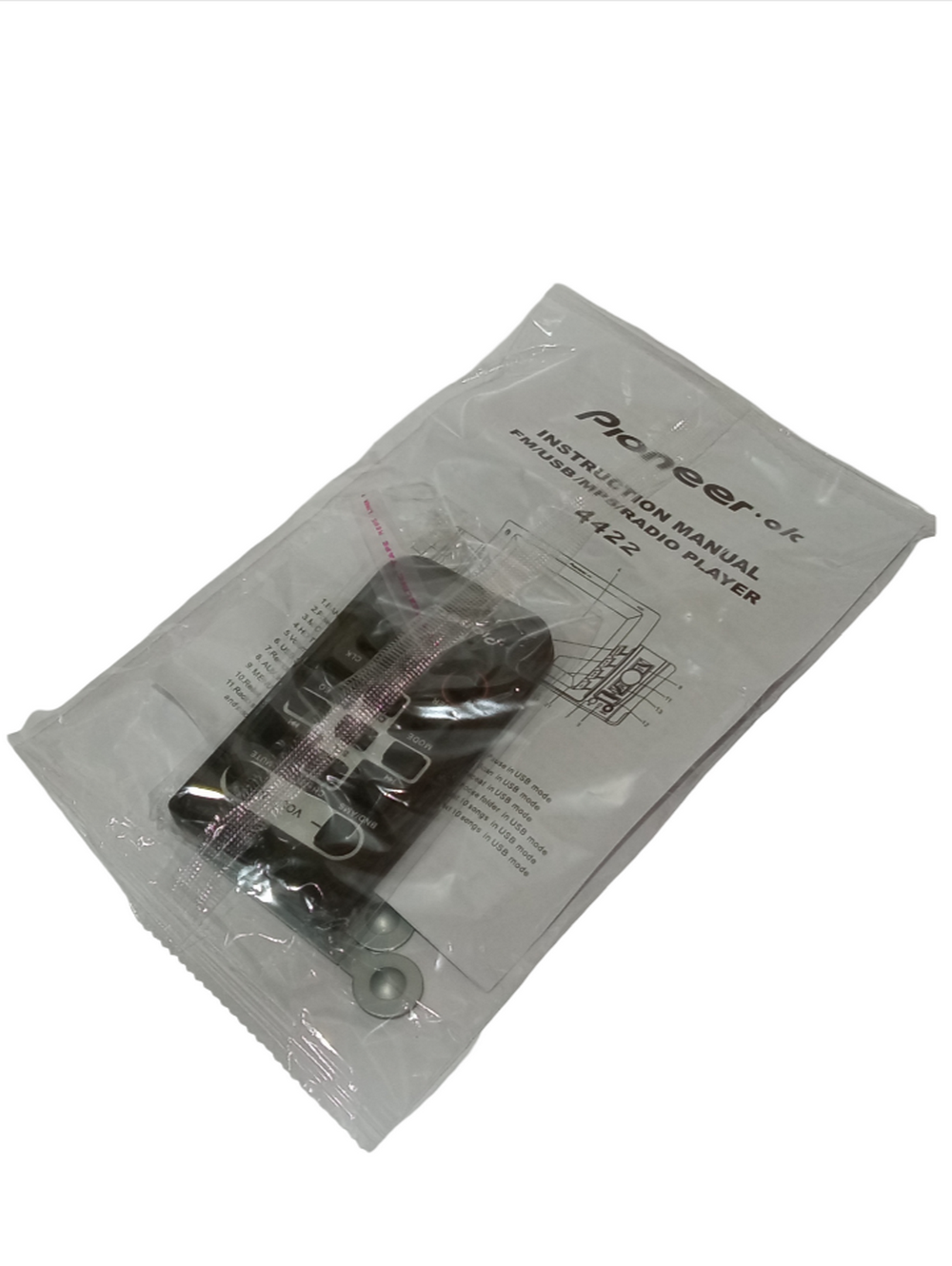 Автомагнитола MP3/MP4/FM экран 4.3" RGB BT DV-Pioner.OK 4422